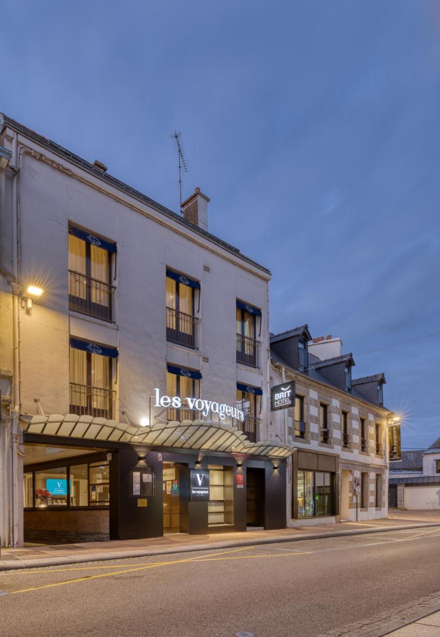 Loudéac Brit Hotel Les Voyageurs מראה חיצוני תמונה