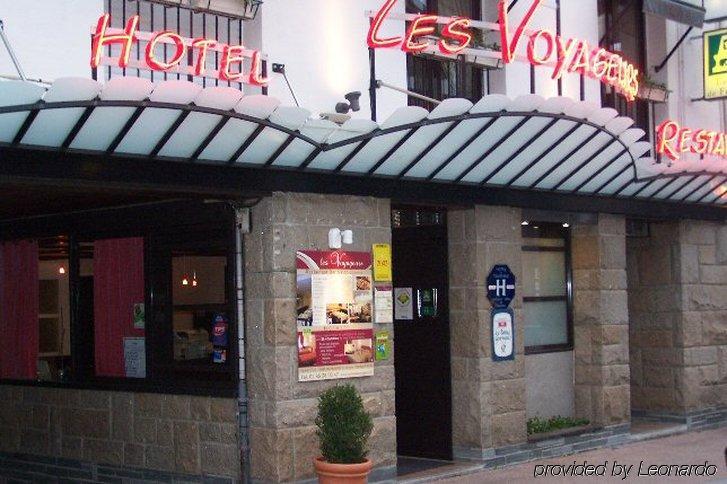 Loudéac Brit Hotel Les Voyageurs מראה חיצוני תמונה
